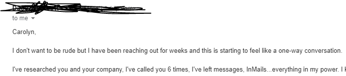 Even Worse Email
