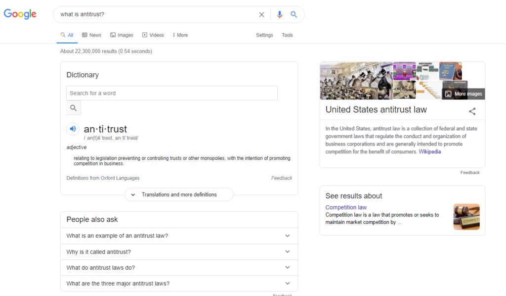 Google Search Antitrust